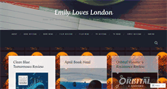 Desktop Screenshot of emilyloveslondon.com